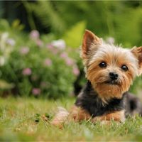 cute yorkshire terrier