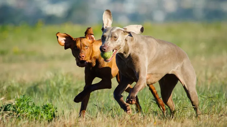 how fast is a weimaraner