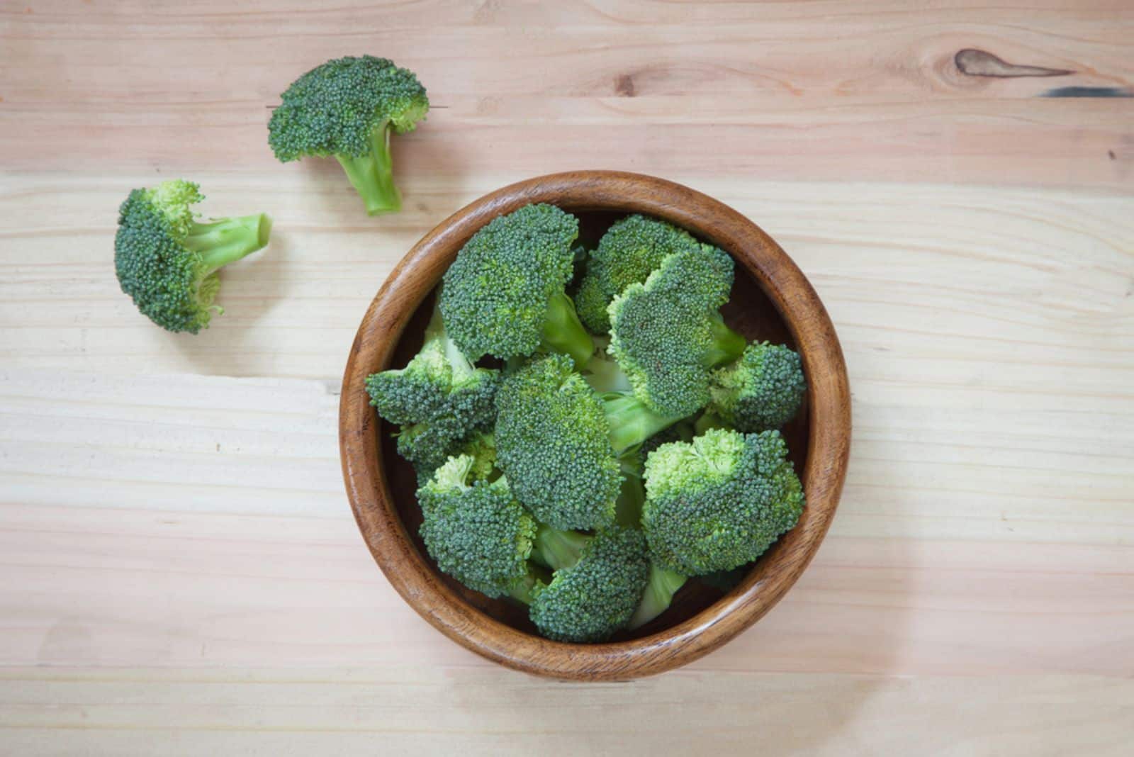 fresh broccoli in a bowl