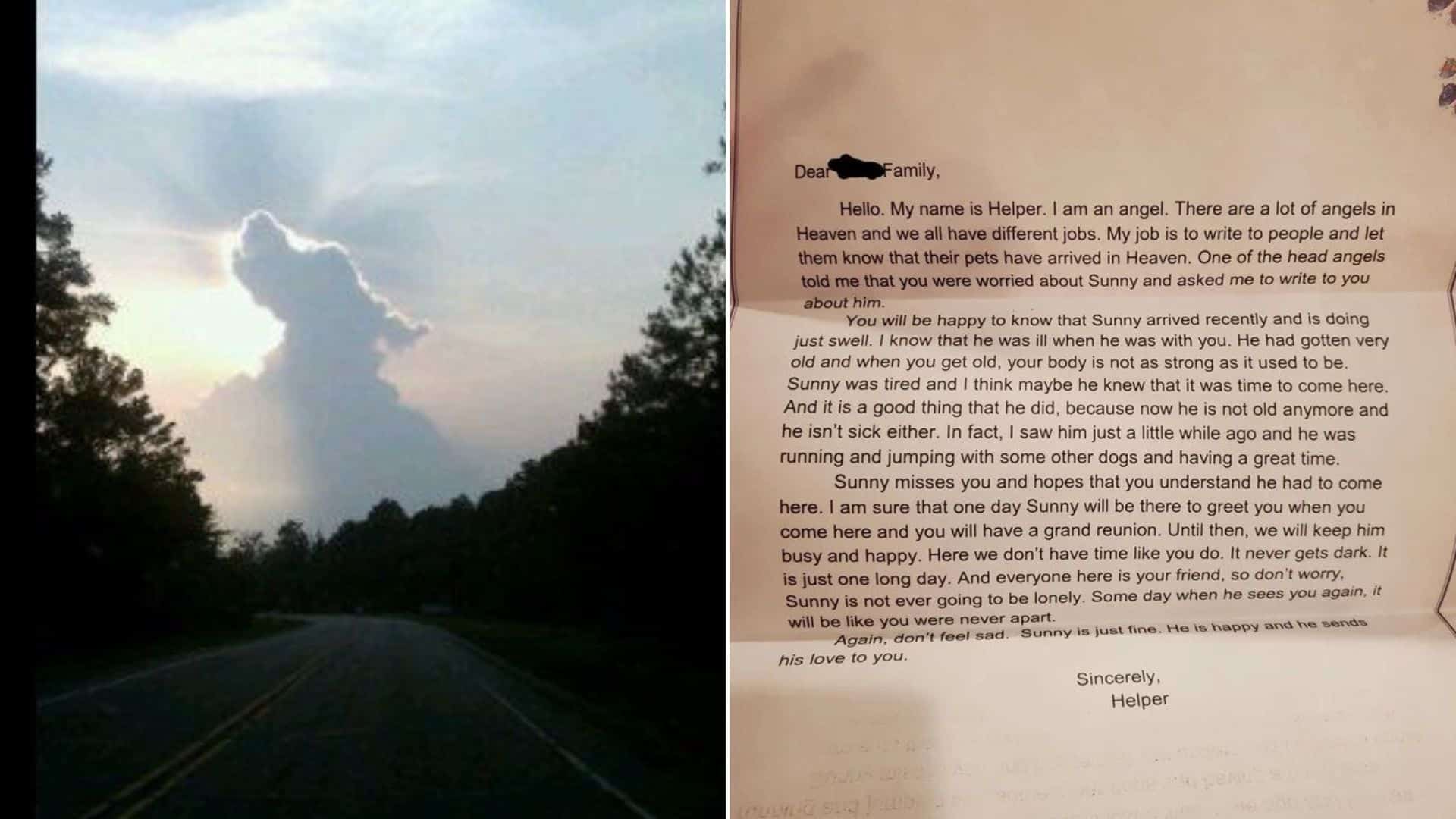 This Emotional Letter From An Angel “Helper” Will Bring Tears To Your Eyes