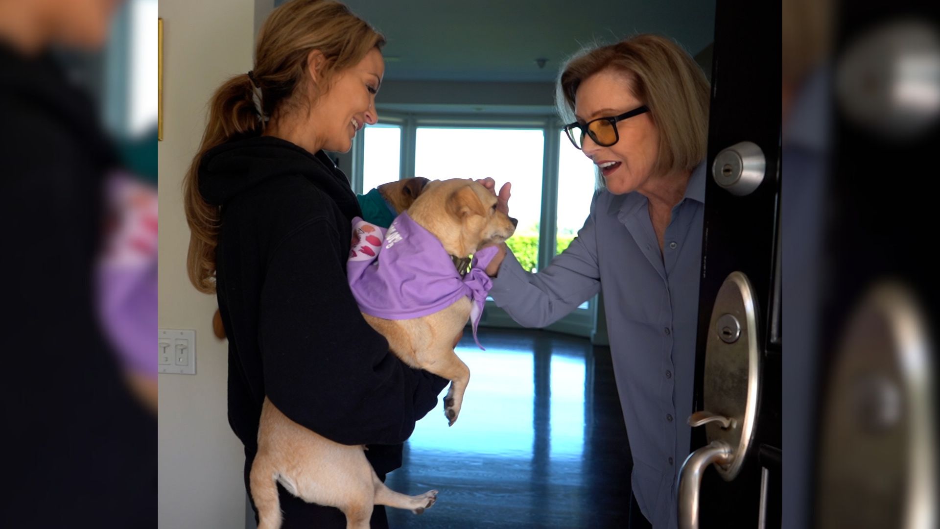 Little Pups Who Were Chained Up And Terrified Of Human Touch Find