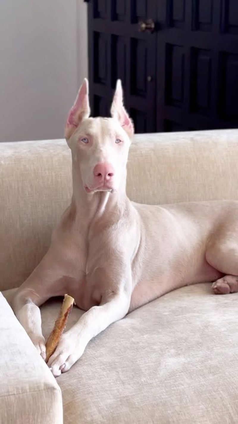 Cream Doberman