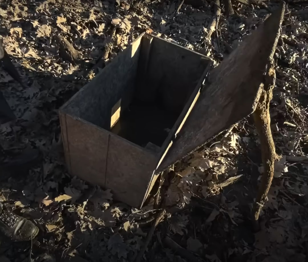 box in mud